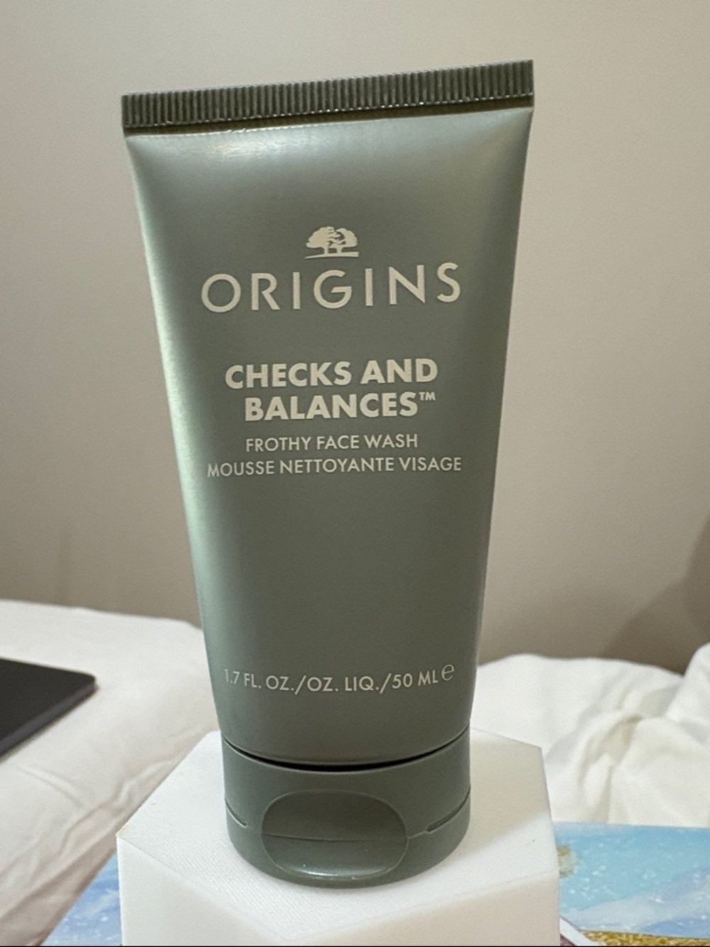 3/$25: Origins Checks And Balances Frothy Face Wash 50mL BNIB